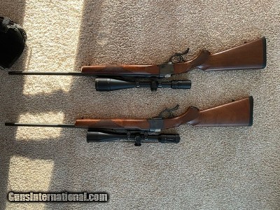 Ruger 1's 22 250 and 204