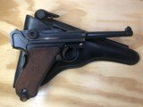 Royal Portuguese Army Contract Luger Pistol, DWM manufacturer, Model 1906, .30 Cal and Holster - 2 of 15
