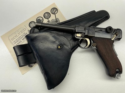 Portuguese Contract Mauser Banner GNR Luger Model 1935/06 30 caliber