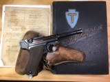 Mauser Code 42 Date 1939 Luger 9 mm with holster, bring back paper and book- Texas The Fighting 36th - 1 of 7