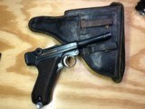 WWII German Mauser S/42 Luger 1936 date with holster - 2 of 12