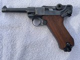 Mauser 41 byf Code P08 Luger Pistol - 2 of 9