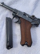 Mauser 41 byf Code P08 Luger Pistol - 9 of 9