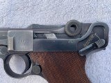 Mauser 41 byf Code P08 Luger Pistol - 6 of 9