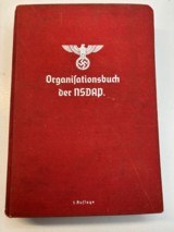 Organization Book of the NSDAP 1938 5th addition - 1 of 6