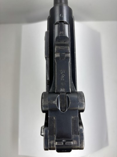 Luger Mauser S/42 G date, 9 mm German Pistol WWII