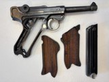 Luger Mauser S/42 G date, 9 mm German Pistol WWII - 4 of 15