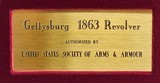 Gettysburg 1863 .44 revolver - America Remembers
- Cased - Free Shipping - 11 of 12