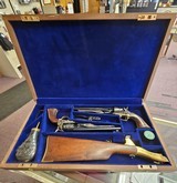 Colt 1860 Army .44 Pair of Revolvers - Stock - Cased Set - Calvary Commemorative