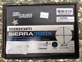 Sig Sauer Sierra rifle scope 3BDX SOSBOX34111 4.5-14x44 .-. Free Shipping - 4 of 5