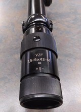 CARL ZEISS JENA 1.5 - 6 x 42 rifle scope - European post reticle - 6 of 9