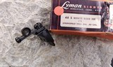Lyman 48 S micrometer receiver sight for Springfield 1903 M .22 cal