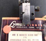 Lyman 48 S micrometer receiver sight for Springfield 1903 M .22 cal - 4 of 4