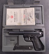 Ruger MKII 22/45 .22 LR semi auto target pistol - 1 of 10