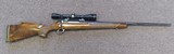 Husqvarna Deluxe Nitro 7mm Rem Mag bolt action rifle with Leupold scope - 1 of 14