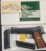 Colt Ace 1911 Service Model .22 LR target - 1 of 7