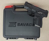 Savage Stance Sub Compact slim 9mm semi auto pistol New Old Stock - 7 of 7