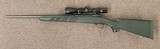 Savage model 11 bolt action rifle with 3-9x40 Nikon Prostaff BDC - 2 of 7