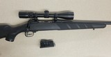 Savage model 11 bolt action rifle with 3-9x40 Nikon Prostaff BDC - 6 of 7