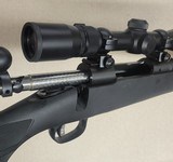 Savage model 11 bolt action rifle with 3-9x40 Nikon Prostaff BDC - 4 of 7