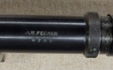 J.W. Fecker 4 X Target Scope with Rings - 4 of 7