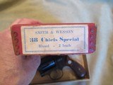 Early Production Smith & Wesson Chiefs Special in Red Box - Baby Chiefs 4 digit serial number - minty condition - 2 of 15