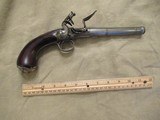 Queen Anne Flintlock Pistol with turn off barrel made by John Harman of London circa 1740 - Silver Mounted - 1 of 15