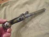 Queen Anne Flintlock Pistol with turn off barrel made by John Harman of London circa 1740 - Silver Mounted - 4 of 15