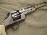 Smith & Wesson American Revolver 2nd Issue in .44 American made in 1874 with Factory Letter - 8 of 15