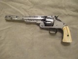 Smith & Wesson American Revolver 2nd Issue in .44 American made in 1874 with Factory Letter - 1 of 15