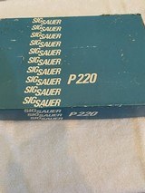 Used Sig Sauer P220.45 ACP with one magazine - 6 of 7