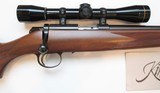 Kimber of Oregon Model 82 Classic Sporter, .22 Hornet w/Leupold M8-6X Scope - 8 of 15