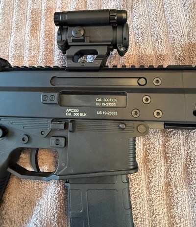 Brugger and Thomet APC 300 pistol 300 blackout - Image 4 of 7