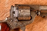 Engraved Perrin Type III Knife Revolver - 3 of 7