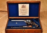 Cased Westley Richards Gasser Pattern Revolver 9mm Gasser Caliber - 1 of 7