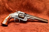 Smith and Wesson 1st Model Schofield Revolver .45 - 1 of 4