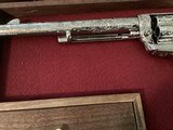 Texas Lawman engraved Colt 45 1st generation. - 3 of 14