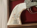 Texas Lawman engraved Colt 45 1st generation. - 5 of 14