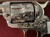 Texas Lawman engraved Colt 45 1st generation. - 9 of 14