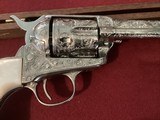 Texas Lawman engraved Colt 45 1st generation. - 6 of 14