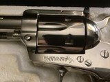 Factory Nickled Colt New Frontier 357 Mag. 7 1/2” barrel ( One of the 509) - 5 of 14