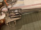 Colt SAA New Frontier. 357/38 Nickle plated 7 1/2”. Like New in box. Unfired unturned All paperwork - 12 of 13