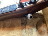 Master engraved & Carved stock 1958 Winchester Model 70 30/06 Excellent condition - Image 9 of 15