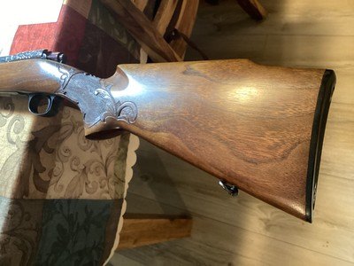 Master engraved & Carved stock 1958 Winchester Model 70 30/06 Excellent condition - Image 12 of 15