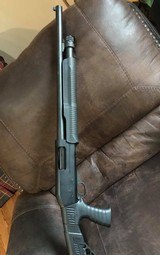 Chiappa Firearms C6-12 Pump Action Shotgun 12 Gauge 18.5" Barrel 3" Chamber 5 Rounds Polymer Adjustable Stock with Pistol Grip Matte Black F - 2 of 7