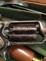 Engraved Colt Model 5A Root. .31 Cal. English cased & proofed. - 4 of 6