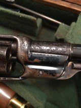 Engraved Colt Model 5A Root. .31 Cal. English cased & proofed. - 5 of 6