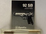 Beretta 92SBWS with 93R Type Shoulder Stock Documented 1 of 27 NFA Exempt - 12 of 15