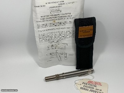Braverman Arms Corp Stinger Pen Gun 22LR Single Shot AS NEW with Tags