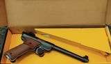 1981 Ruger Mark 1 Target Pistol 6-7/8" tapered bbl. .22 LR - 1 of 10